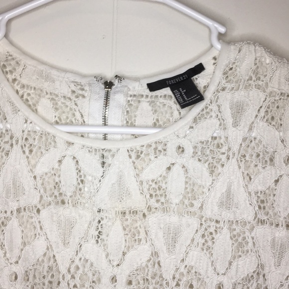 Lace Floral Shirt - Picture 2 of 5